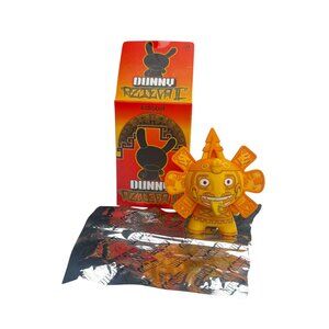 Kidrobot Gold Calendario Azteca Chase Dunny from Azteca II by The Beast Brothers